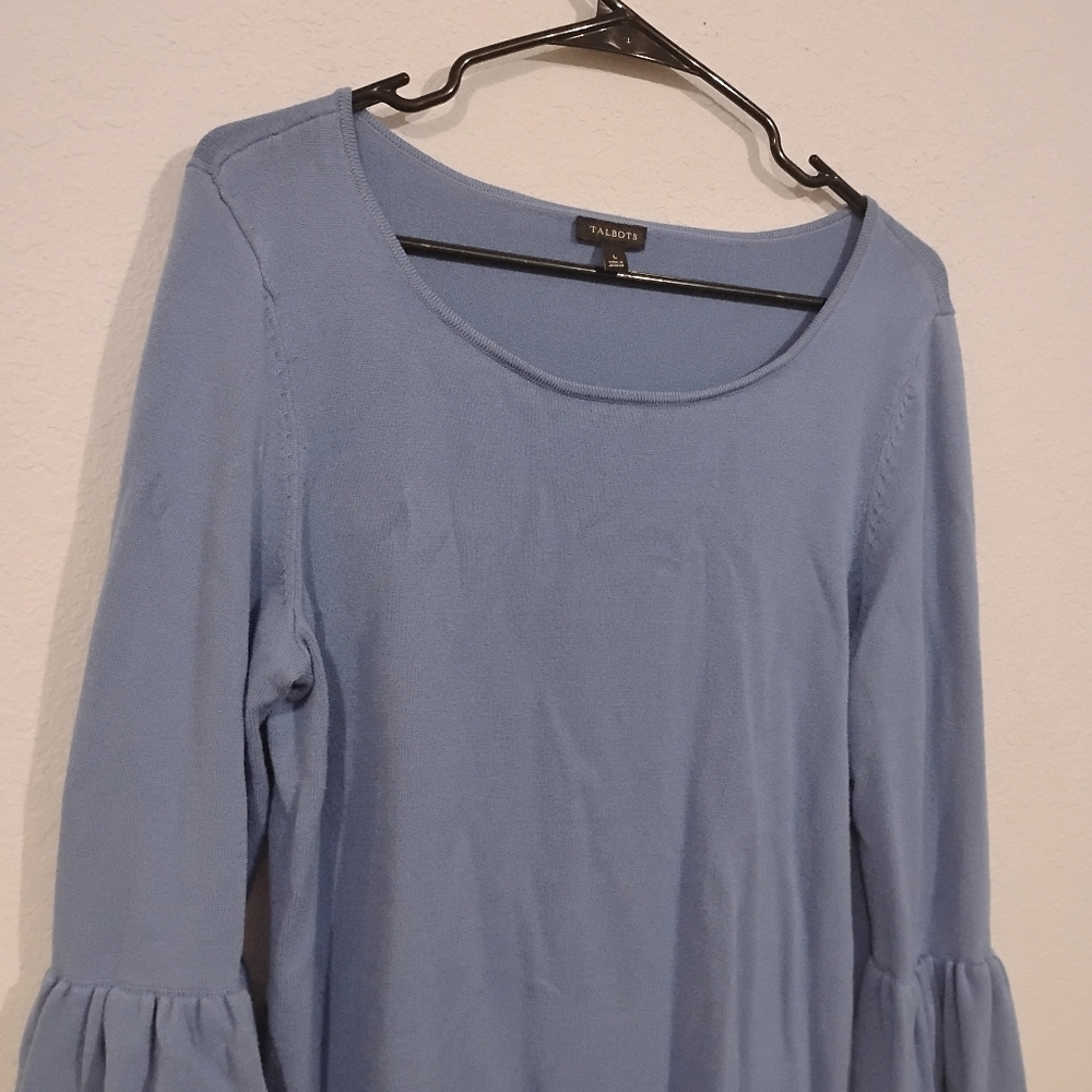 Talbots Periwinkle Sweater - Picture 4 of 7
